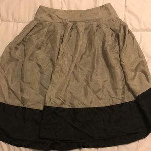 Black and Grey Express Skirt